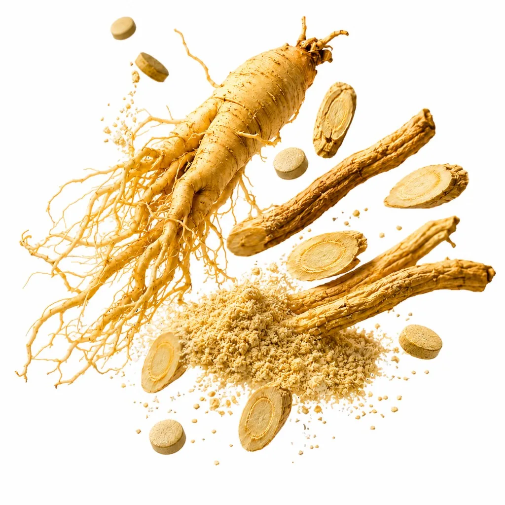 Ginseng et astragale, adaptogènes, énergie et immunité, ingrédient clé One Boost Chutex