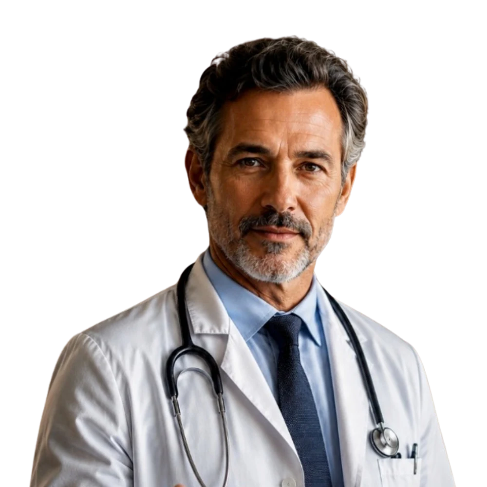 Médecin en téléconsultation via l'application Chutex