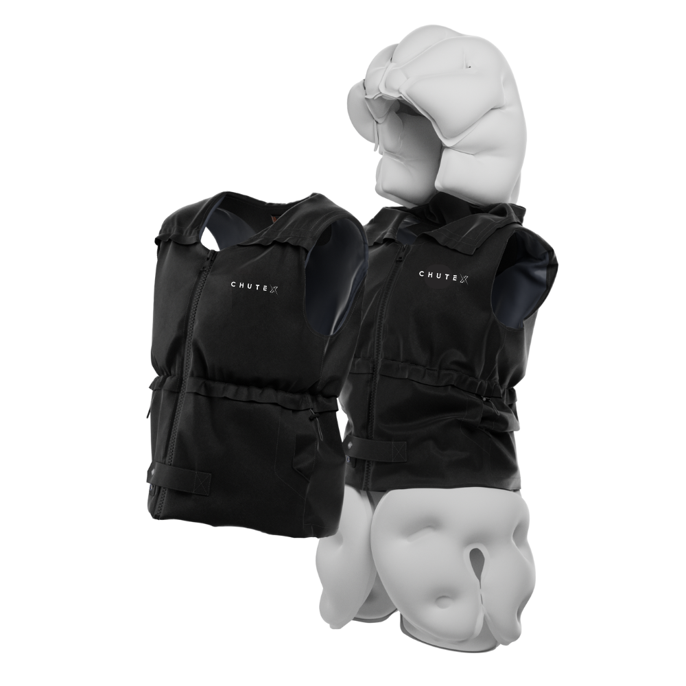 Chutex Elder airbag vest for elderly people, worn over clothing