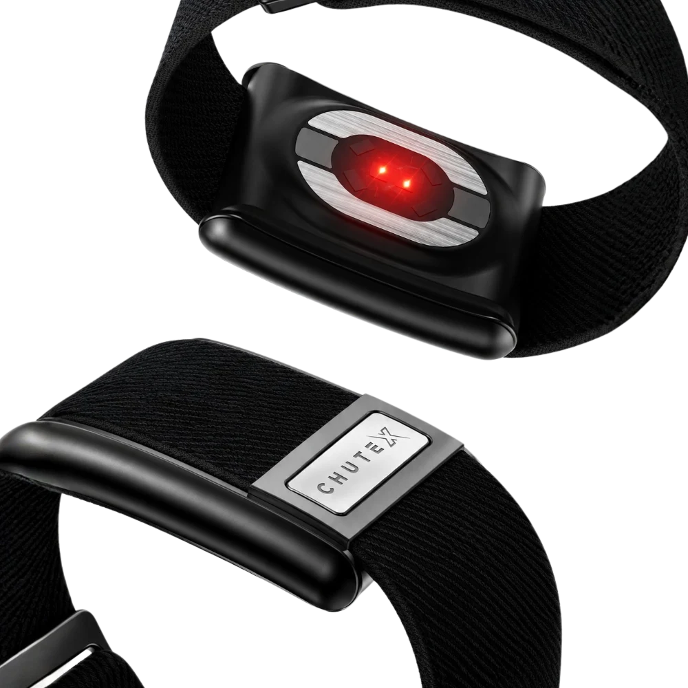 Bracelet Elio CHUTEX — vue extérieure et capteurs biométriques