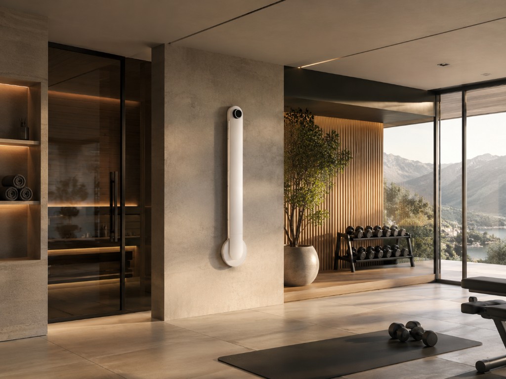 Modèle I installé dans un espace fitness premium à domicile